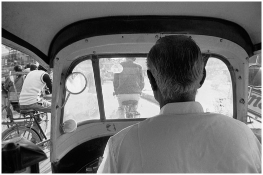 Rikshaw driver Jaipur, India