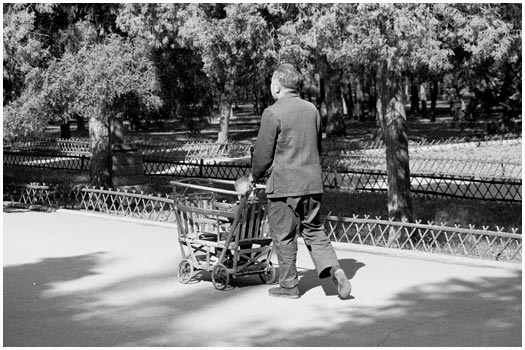 Father and son Beijing, China