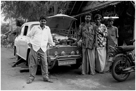 Repair shop Madurai, India