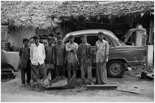 Repair shop Madurai, India