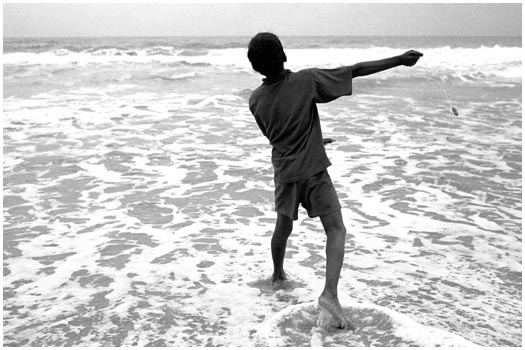 Fishing Mahabalipuram, Southern India