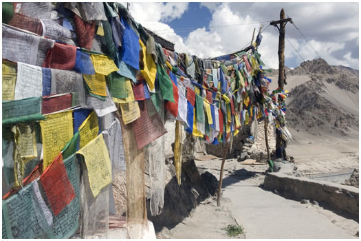 Prayer Flags Leh, Ladakh India