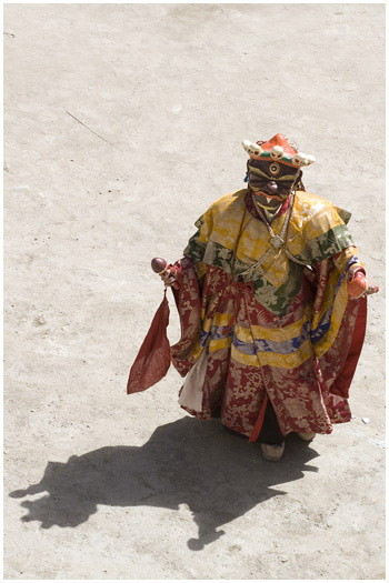 Dancer at Phyang Monastery Festival  Leh, Ladakh India