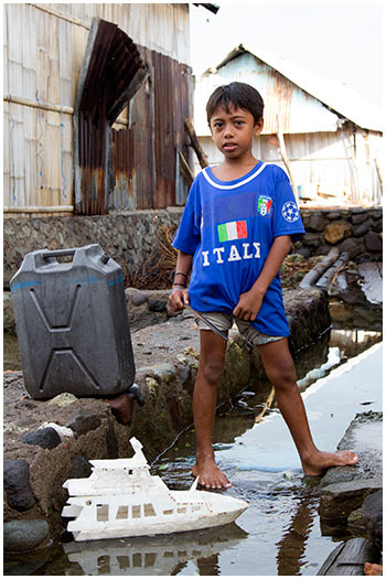 Boat owner Flores, Indonesia