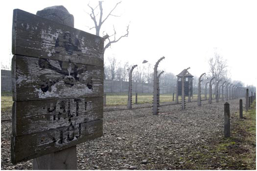 Fence in Auschwitz I, Auschwitz-Birkenau, Poland