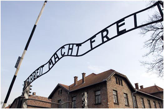 Entrance Auschwitz I, Auschwitz-Birkenau, Poland