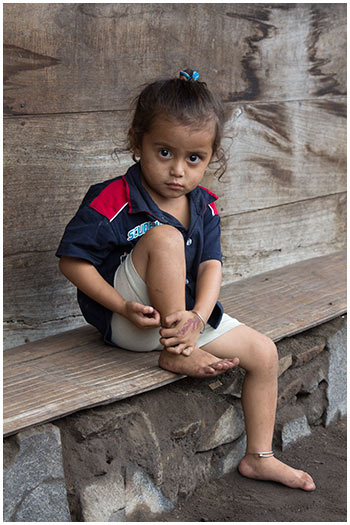  Little girl Bena Flores, Indonesia